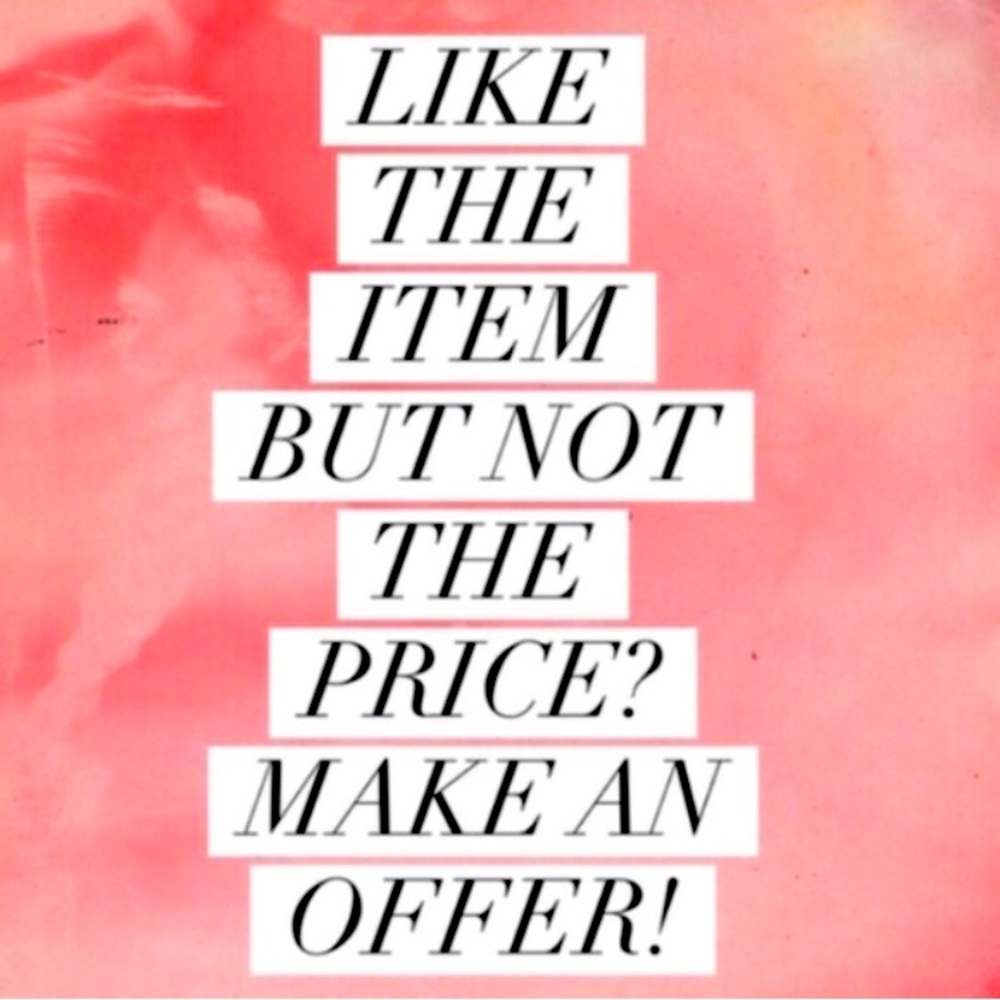 Like an item but not the price?